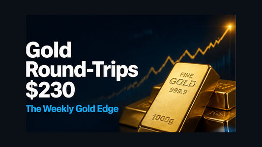 Gold Round-Trips $230 Only for Payrolls to Sting: The Weekly Gold Edge, 5 September 2026